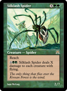 Silklash Spider