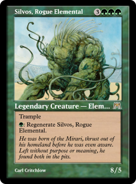 Silvos, Rogue Elemental