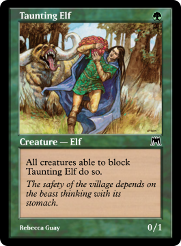 Taunting Elf