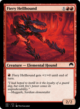 Fiery Hellhound