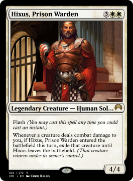 Hixus, Prison Warden
