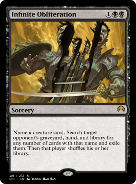 Infinite Obliteration