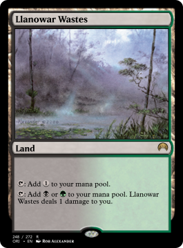 Llanowar Wastes