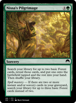 Nissa's Pilgrimage