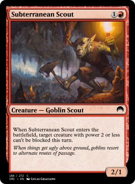 Subterranean Scout