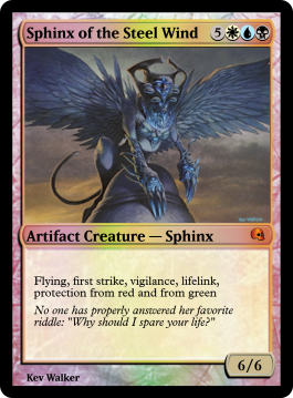 Sphinx of the Steel Wind