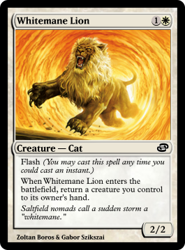 Whitemane Lion