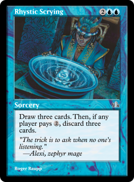 Rhystic Scrying