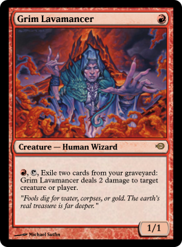 Grim Lavamancer