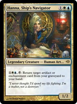 Hanna, Ship's Navigator