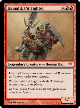 Kamahl, Pit Fighter