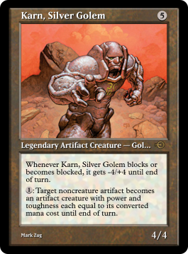 Karn, Silver Golem