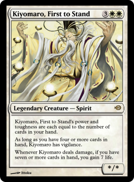 Kiyomaro, First to Stand