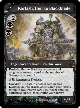 Korlash, Heir to Blackblade