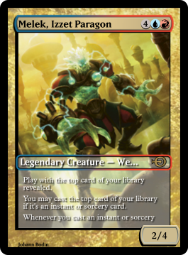 Melek, Izzet Paragon