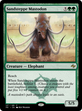 Sandsteppe Mastodon