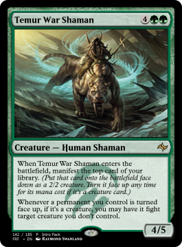 Temur War Shaman