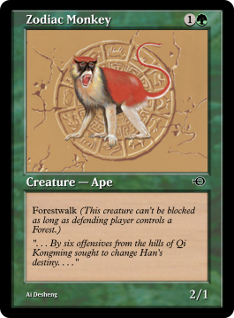Zodiac Monkey