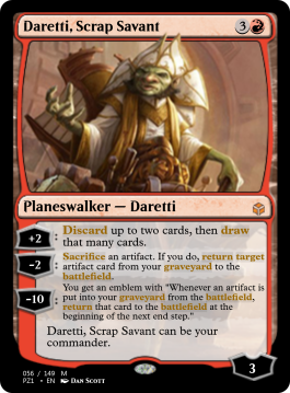 Daretti, Scrap Savant