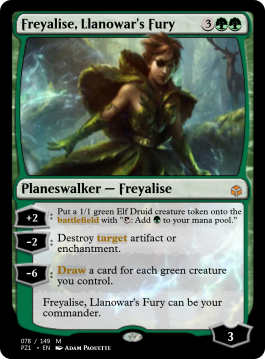 Freyalise, Llanowar's Fury
