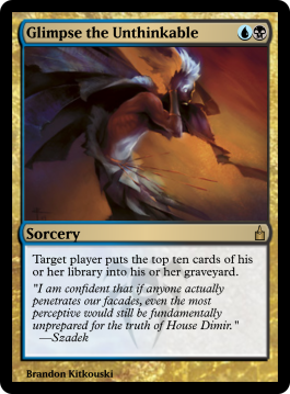 Glimpse the Unthinkable