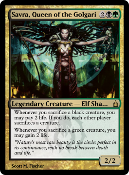 Savra, Queen of the Golgari
