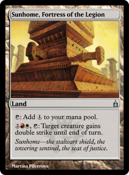 Sunhome, Fortress of the Legion