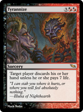 Tyrannize