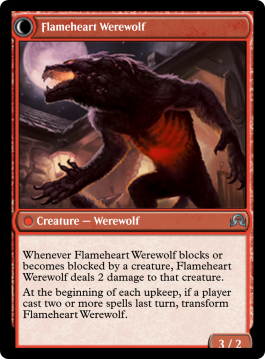 Flameheart Werewolf