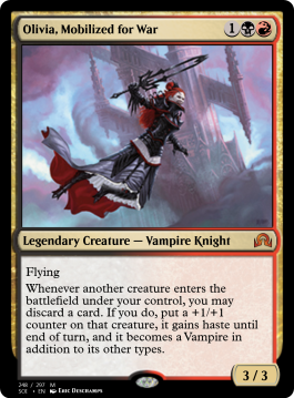 Olivia, Mobilized for War