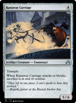 Runaway Carriage