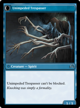 Unimpeded Trespasser
