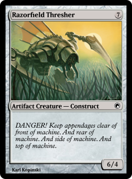 Razorfield Thresher
