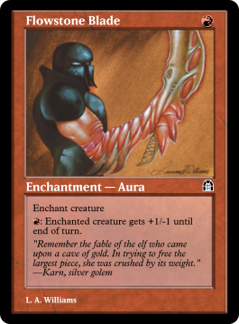 Flowstone Blade
