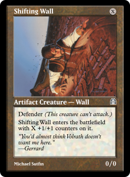 Shifting Wall