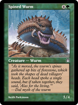 Spined Wurm