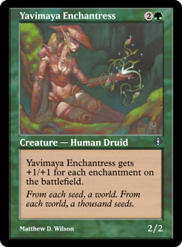 Yavimaya Enchantress