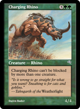 Charging Rhino
