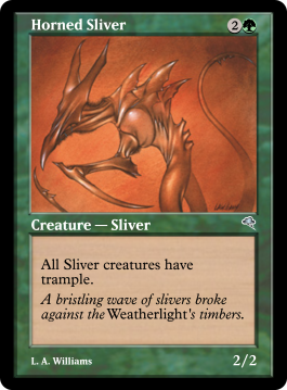 Horned Sliver