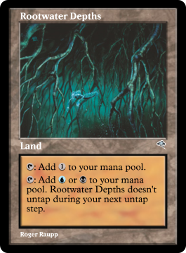 Rootwater Depths
