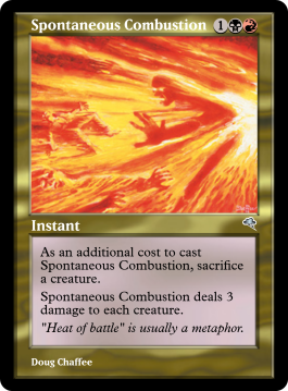 Spontaneous Combustion