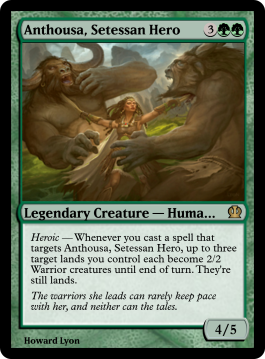 Anthousa, Setessan Hero