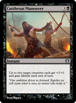Cutthroat Maneuver