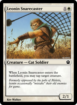 Leonin Snarecaster