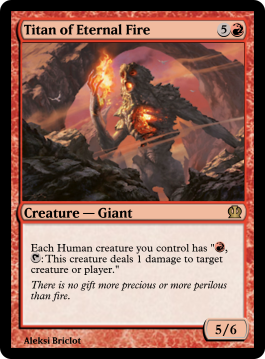 Titan of Eternal Fire