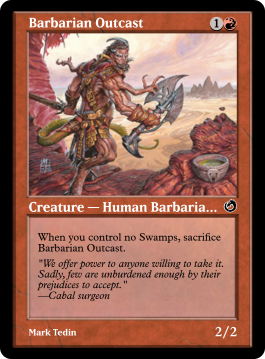 Barbarian Outcast