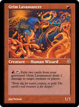 Grim Lavamancer