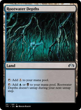 Rootwater Depths