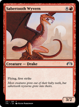 Sabertooth Wyvern