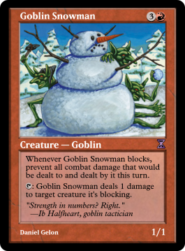 Goblin Snowman
